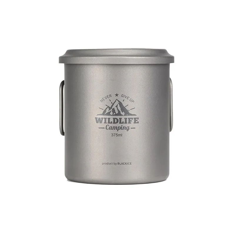 BLACKICE Outdoor Water Equipment Outdoor Water Sports Equipment Set 45-375ml Pure Titanium-2