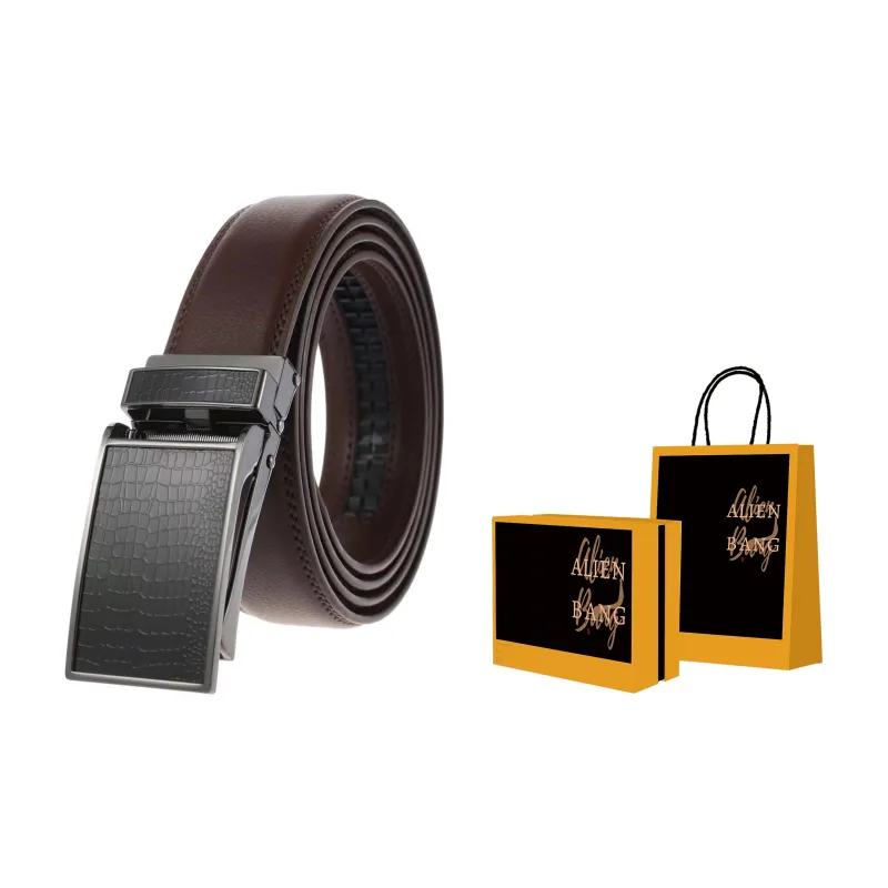 ALIEN BANG Leather Belts Men-6