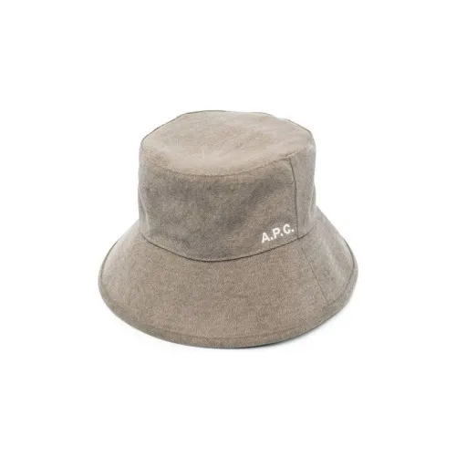 A.P.C Bucket Hats Men Beige