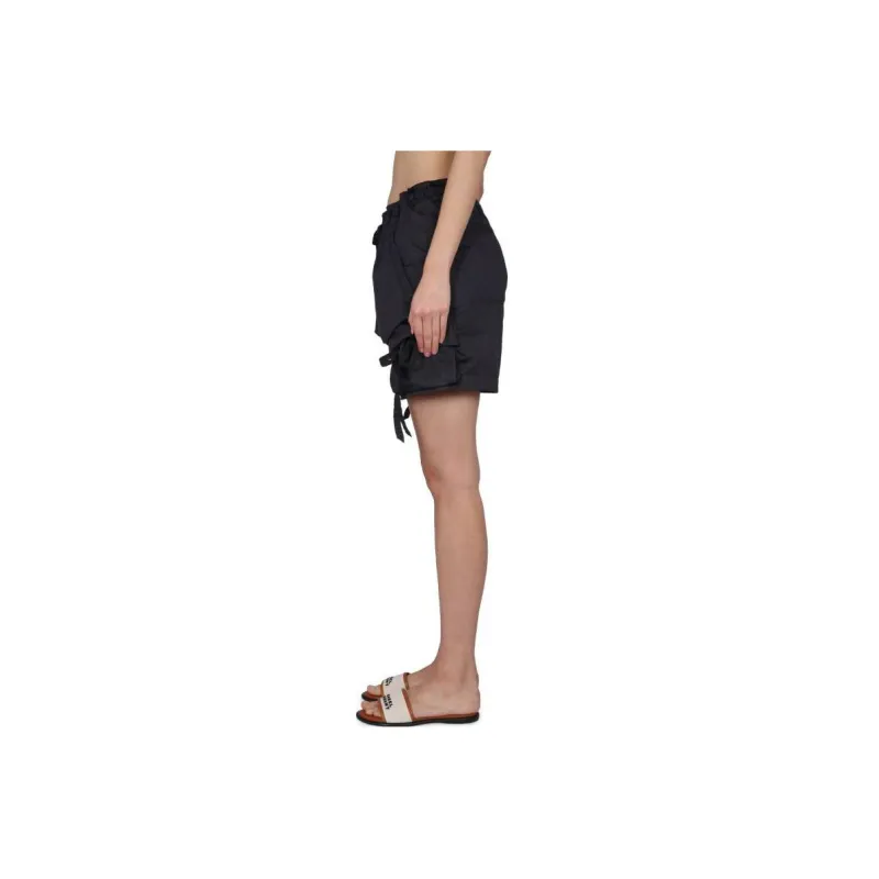 ISABEL MARANT Drawstring Cotton Shorts-2
