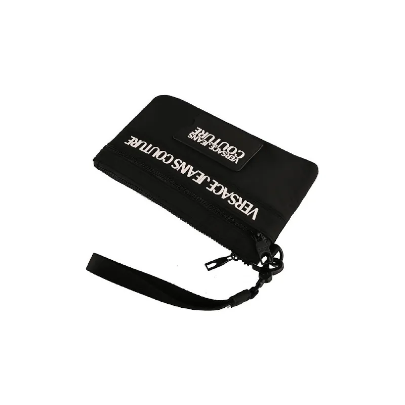 VERSACE JEANS COUTURE Nylon Clutch Men's Black-3