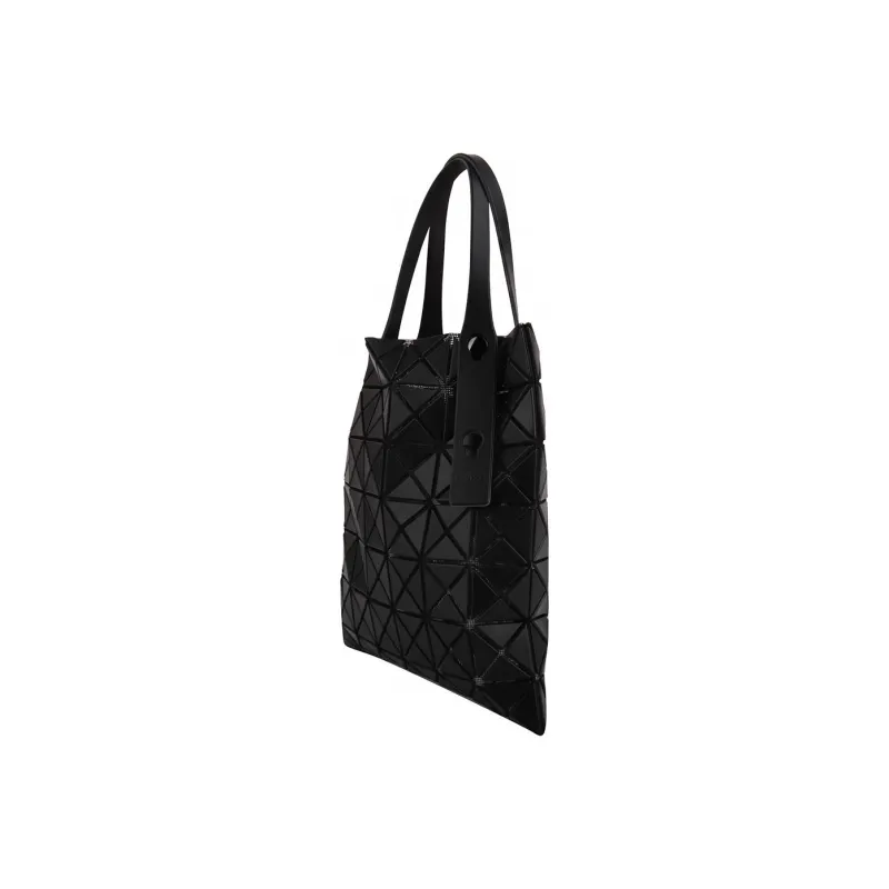 ISSEY MIYAKE Vinyl Chloride Resin Tote Bag Shopping Bag Handbag Shoulder Bag Regular Unisex Black-1