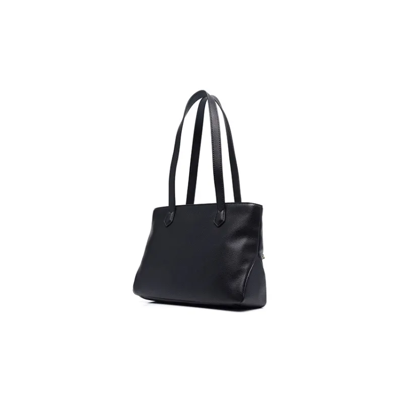LOVE MOSCHINO Artificial Leather Handbag Shoulder Bag Medium Size Women's Black-3