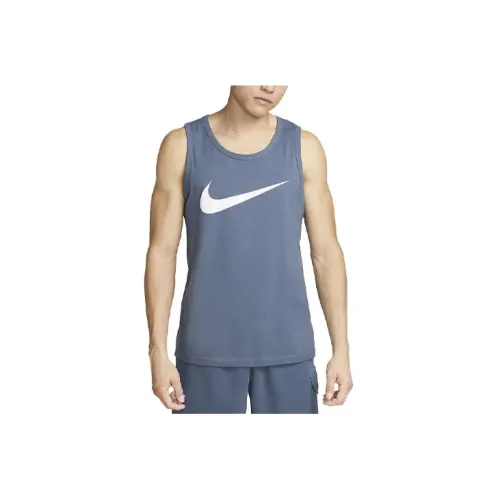 Nike Tank Tops Men Diffused Blue