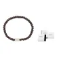 Bamboo Brings Peace Blessing Beaded Bracelet for Men (White Minimalist Style Box)