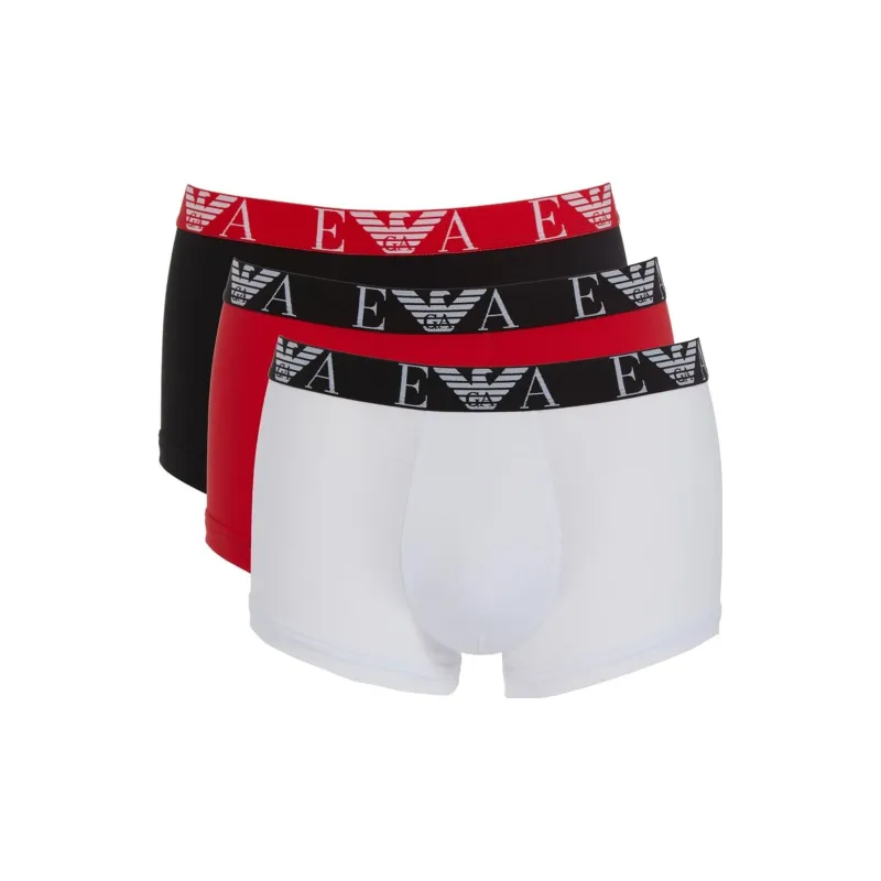 EMPORIO ARMANI Logo waistband Briefs Pack Of Three-0