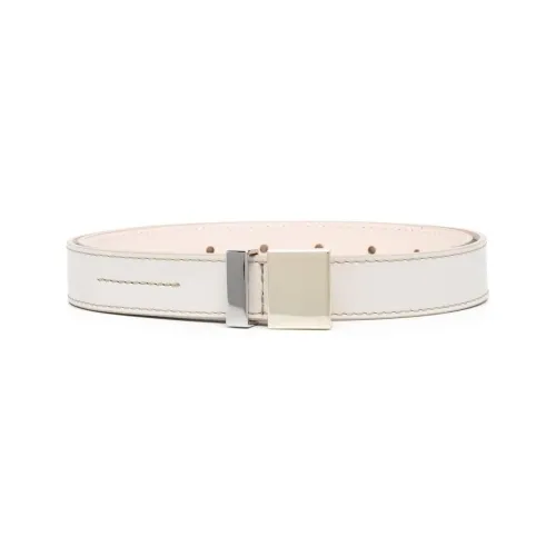 Paul Smith Leather Belts Women's White