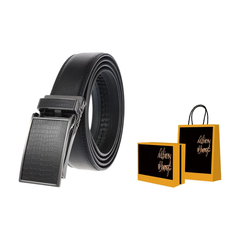 ALIEN BANG Leather Belts Men-5