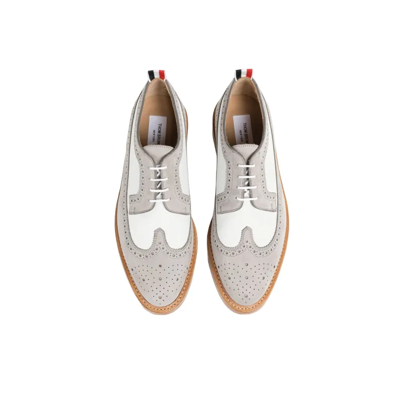 THOM BROWNE Longwing Spectator Brogues-3