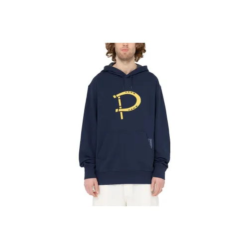 Dickies X POP TRADING COMPANY Joint Name Sweatshirts Men Blue