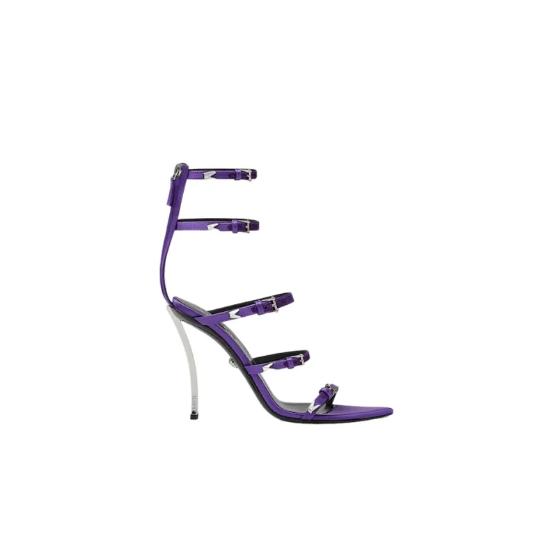 VERSACE Pin-Point 130mm Sandals-1