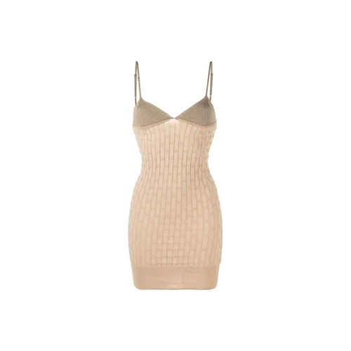 Jacquemus Slip Dresses Women's Beige