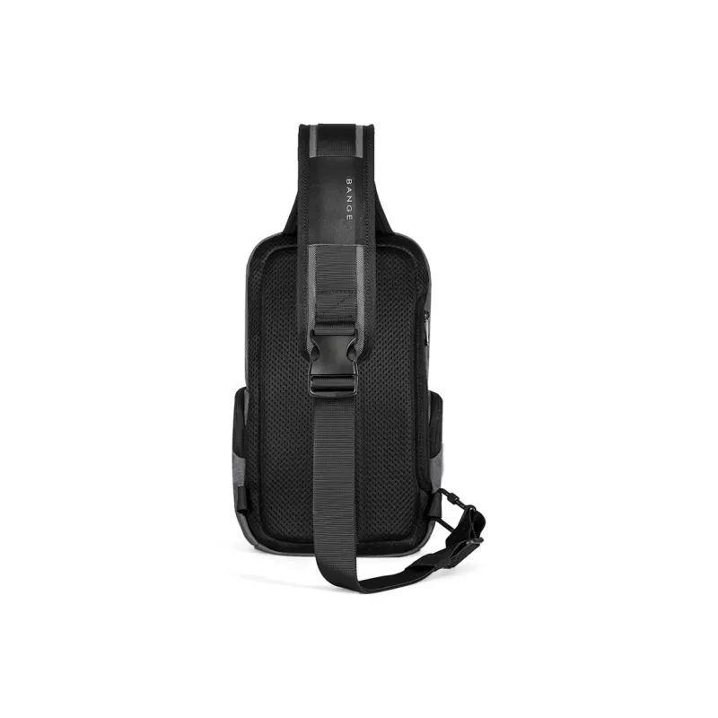 BANGE Oxford Shoulder Bag Crossbody Bag Sling Bags Medium Size Men's Black-9