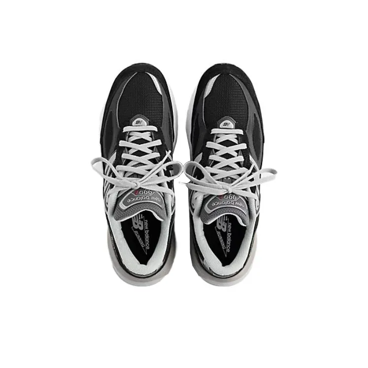 New Balance 990v6 MiUSA Black Grey White-3