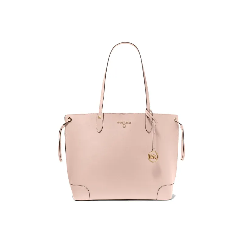 MICHAEL KORS Edith Leather Tote Bag, Shopping Bag, Handbag, Shoulder Bag Women's Soft Pink-0
