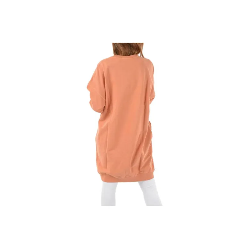 DIESEL Long-Sleeved Dresses Women's Orange-1