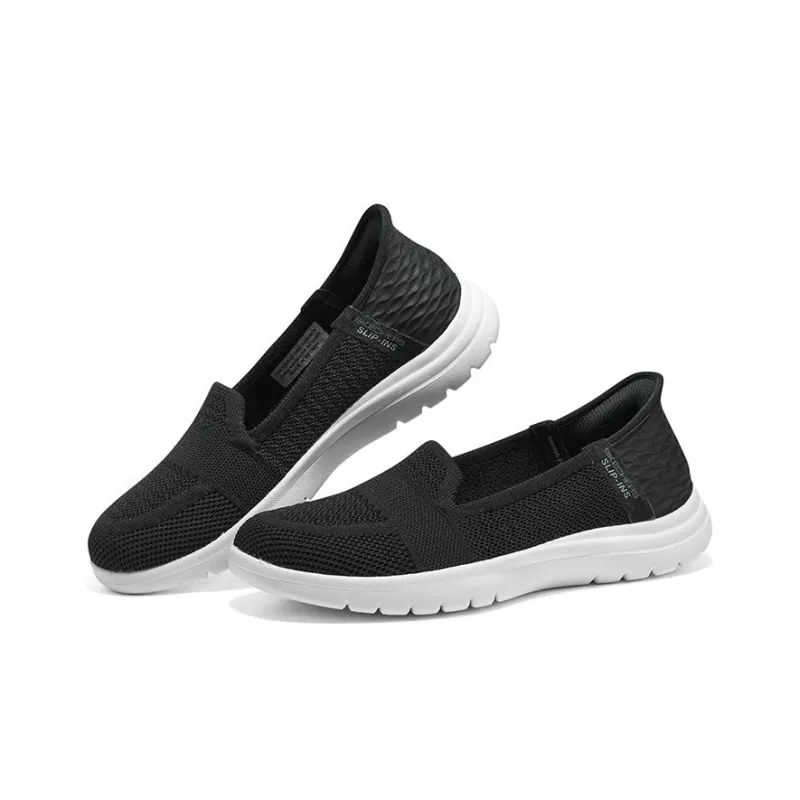Skechers On The Go Flex Serene Slip Ins 'Black White' Women's-3