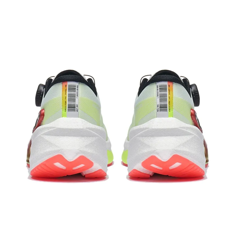 LiNing Furious Rider 7.0 PRO Breathable Low Top Casual Running Shoes Men's White Green Yellow-3