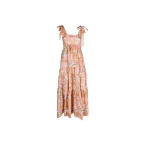 Zimmermann Slip Dresses Women's Orange