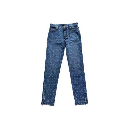 CHANEL Jeans Women's Denim Blue