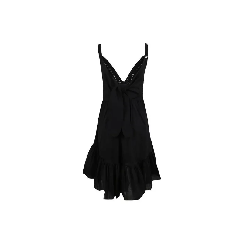 PINKO SS23 Sleeveless Dress Women's Black-1