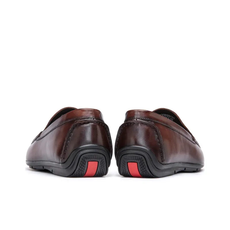 CAMEL Leather Shoes Men's Brown-3