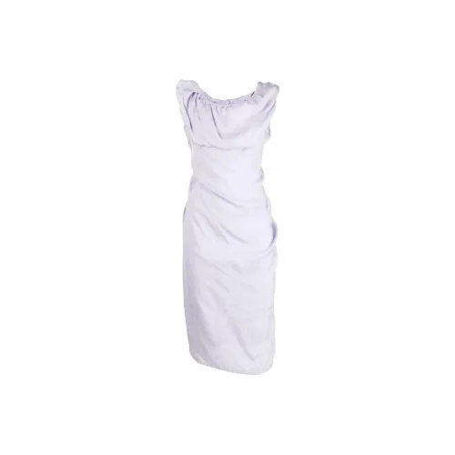 Vivienne Westwood Sleeveless Dresses Women's Lavender Purple