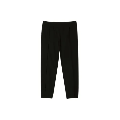 CROQUIS Knitted Sweatpants Unisex Jet Black