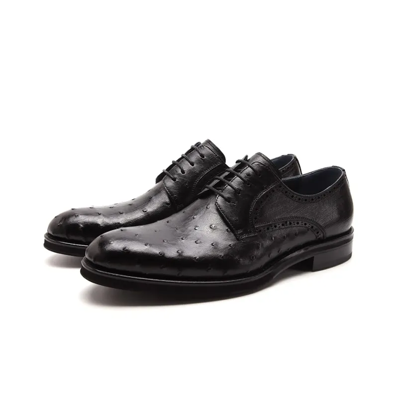 Satchi Dress Shoes Men Low Top Black-2