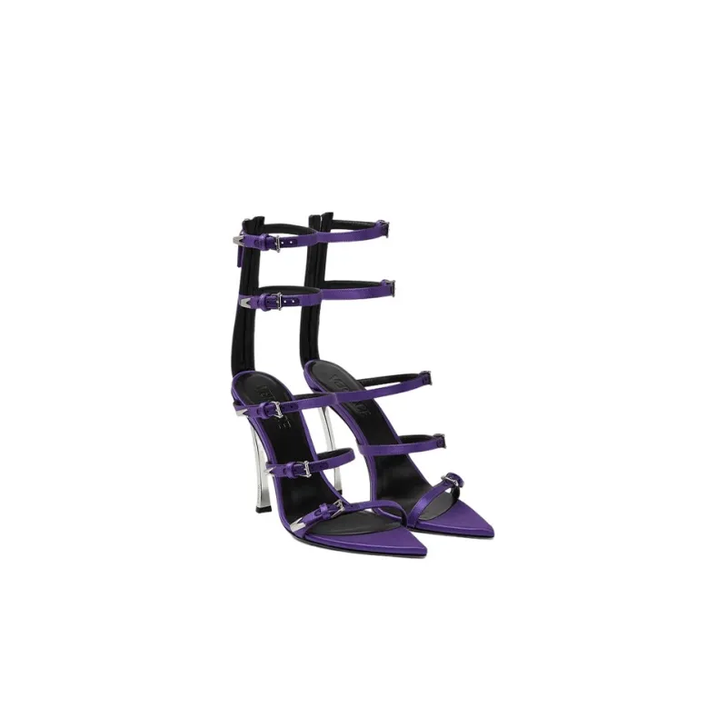 VERSACE Pin-Point 130mm Sandals-2