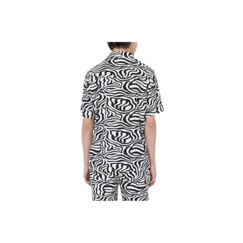 Dickies Shirts Men Black White-1
