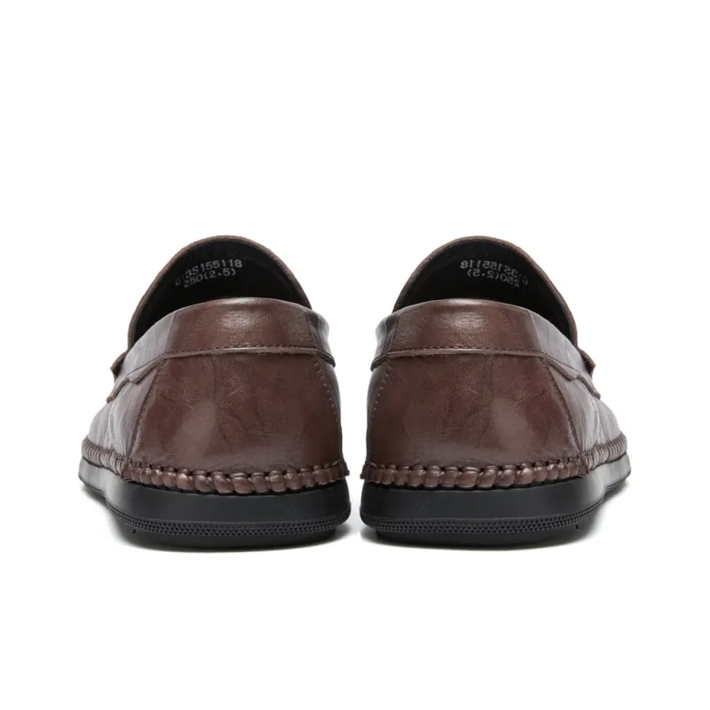 CAMEL Business Casual Shoes Men's Brown-3