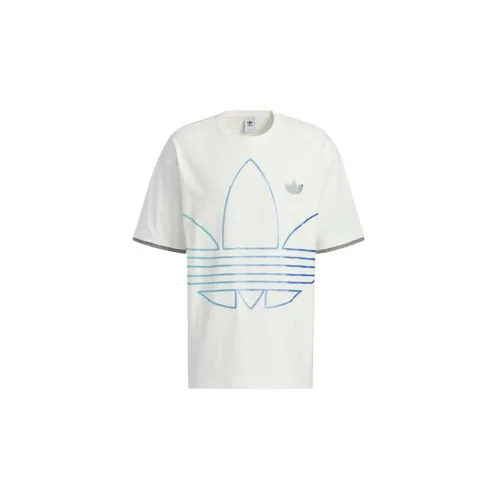 Adidas Originals T-Shirts Men Jade White