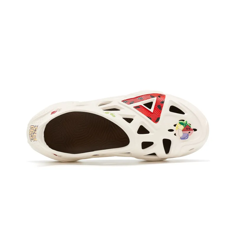 Sevenbus x PEAK Taichi, Chinese Ice Point Collection Sports Sandals Men's Khaki Collaboration Box-4