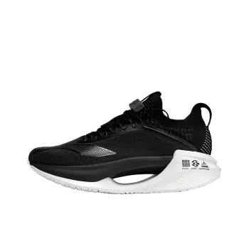 LiNing Jueying Essential BOOM Technology Anti Slip And Wear Resistant Breathable Low Top Running Shoes Men's Black