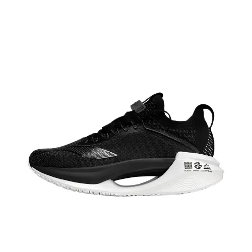 LiNing Jueying Essential BOOM Technology Anti Slip And Wear Resistant Breathable Low Top Running Shoes Men's Black