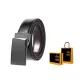 Matte Gunmetal Buckle+Black Strap, Starry Box