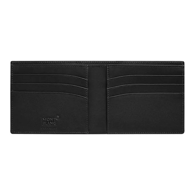 MONTBLANC Cow Leather Wallet Men's Black-1