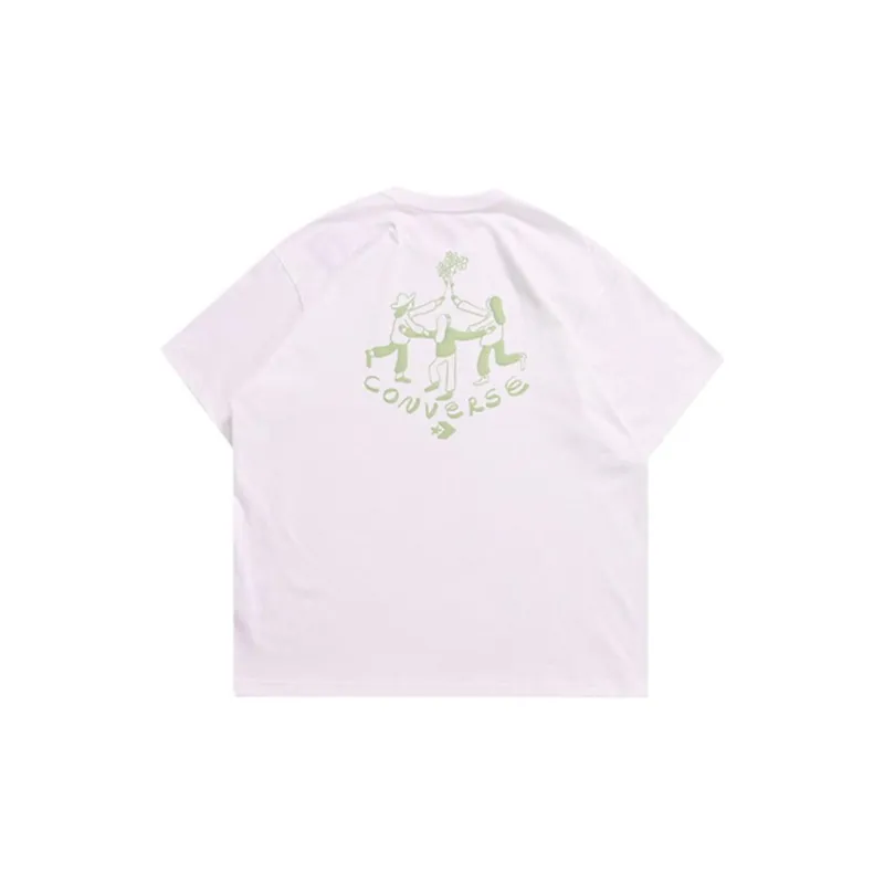 Converse T Shirts Men White-1