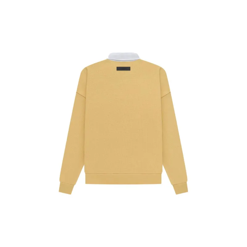 Fear Of God Essentials SS23 Polo Shirt Men's Light Yellow-1