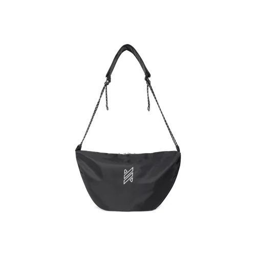 NOMK Oxford Shoulder Bag, Handbag, Crossbody Bag, Shoulder Bag Unisex Black