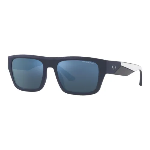 ARMANI EXCHANGE Sunglasses Men Matte Blue