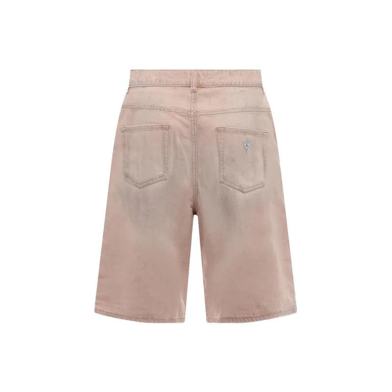GUESS Casual Shorts Men Light Khaki-1