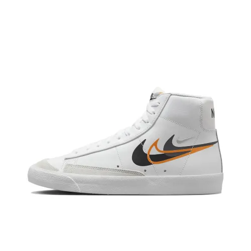 Nike Blazer Skateboard Shoes Men Mid-Top White/Black