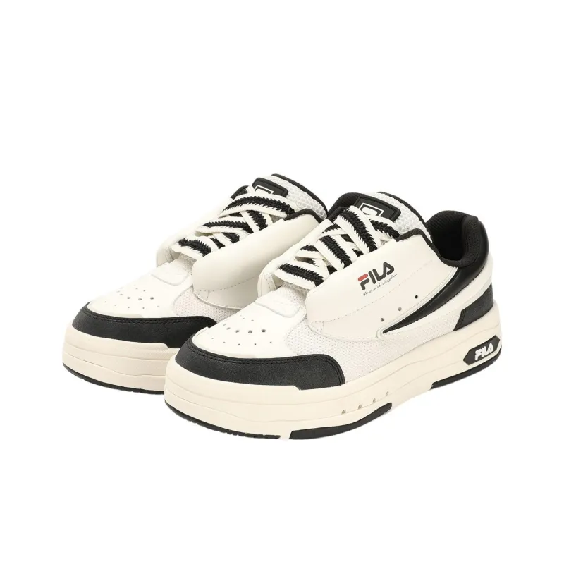 FILA Mix Low Skate Shoes 'White Black'-2