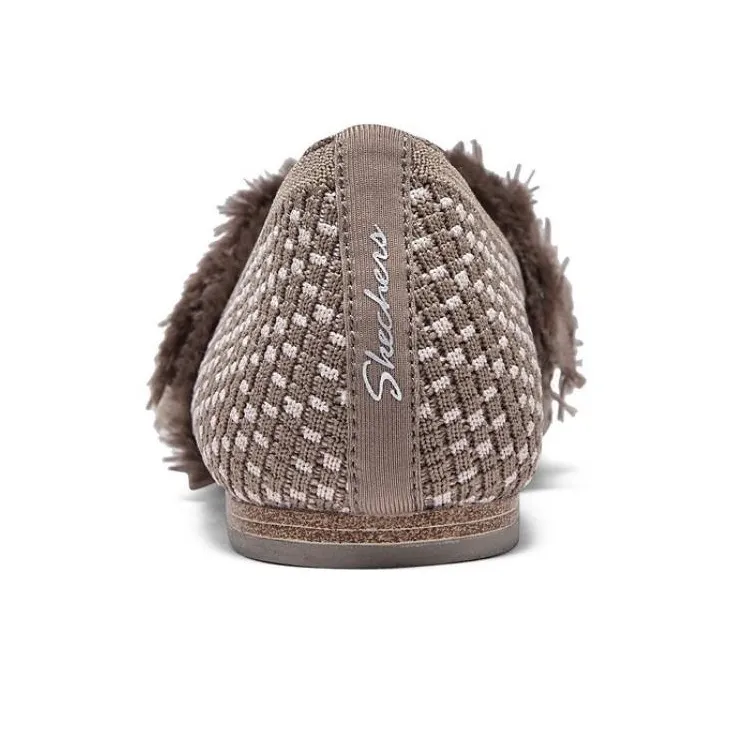 Skechers CLEO SNIP Snip Anti Slip Wear Resistant Low Top Casual Shoes Women's Umber-2