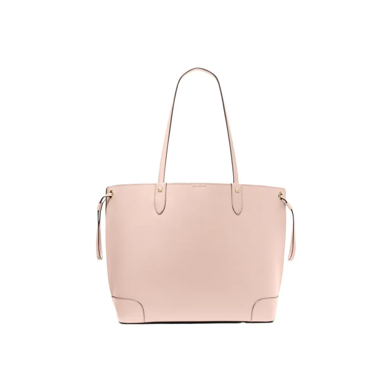 MICHAEL KORS Edith Leather Tote Bag, Shopping Bag, Handbag, Shoulder Bag Women's Soft Pink-1