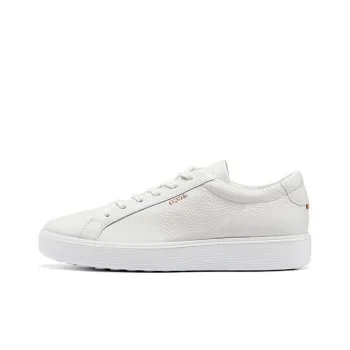 Ecco Soft Cool 60 Anniversary Low Top Skateboard Shoes Men's White