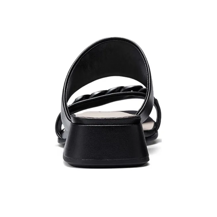 Ecco Stylish Sandals Women's Black-3