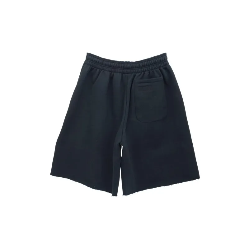 Vetements Logo print Frayed Track Shorts-1